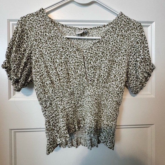 Paper Crane Smocked Waist Top Size Extra Small - Picture 1 of 7